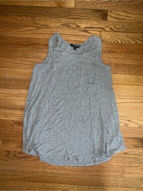 ONE ♥ CLOTHING Grey Ribbed Crewneck Top